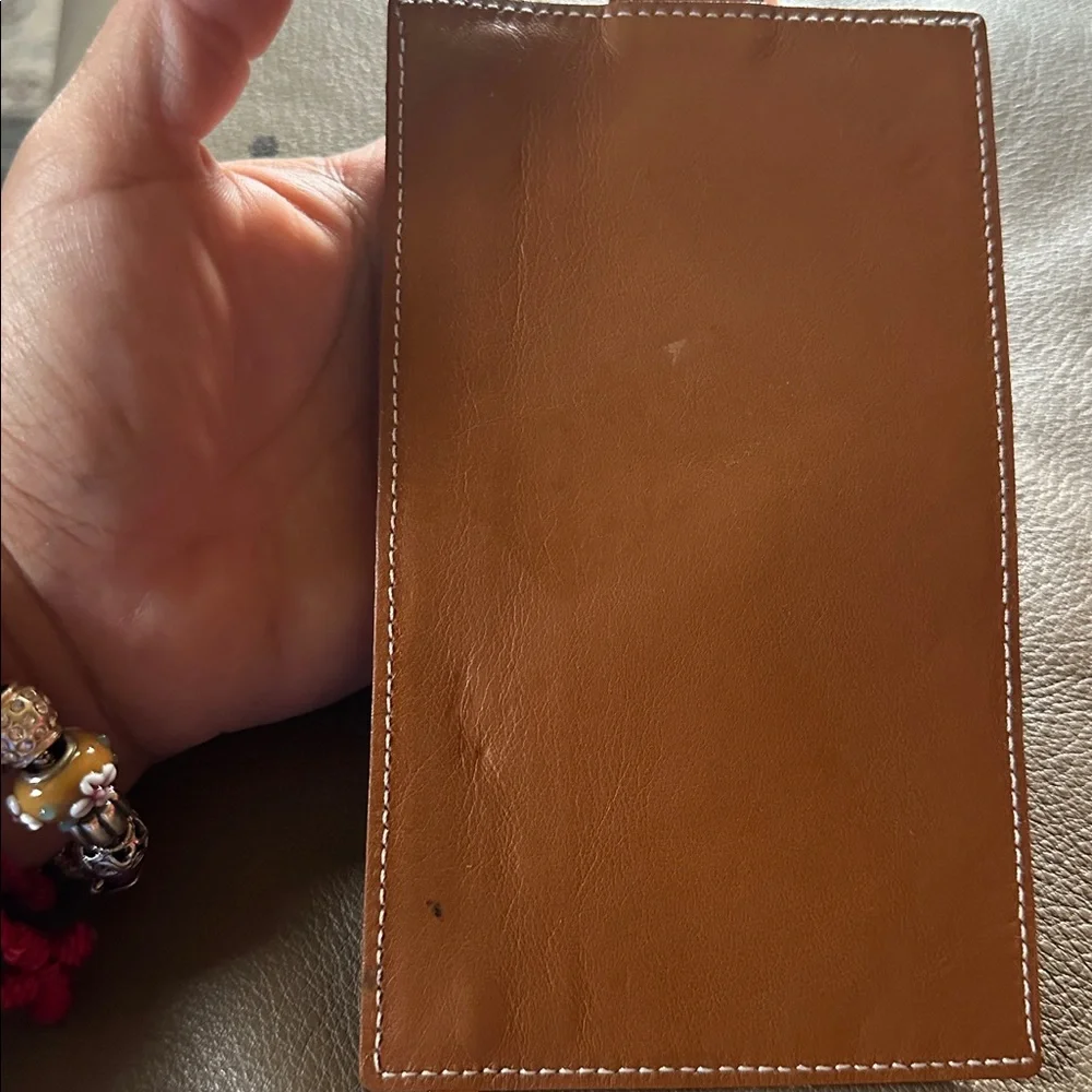 Rolex Brown Leather Men's belt wallet